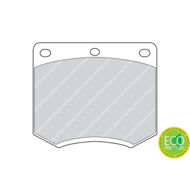 4 Plaquettes De Frein Ferodo Fdb167