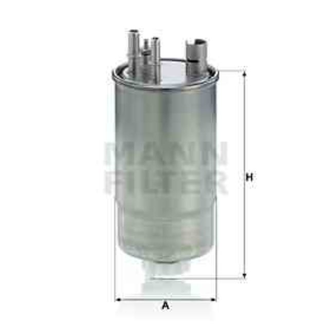 Filtre À Carburant Mann-filter Wk853/24