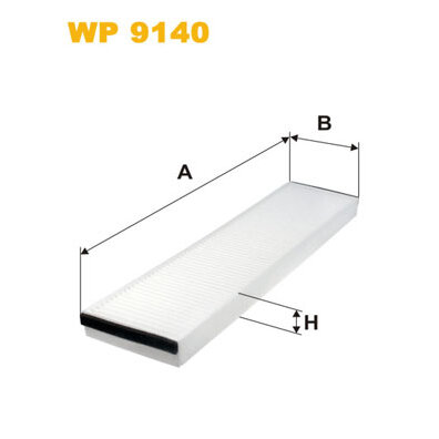 Filtre D'habitacle Wix Wp9140