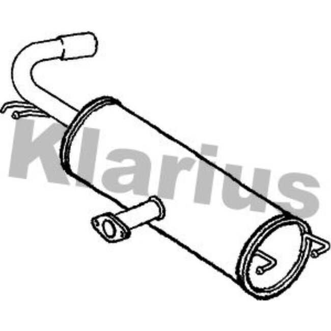 Silencieux Arrière Klarius 230886
