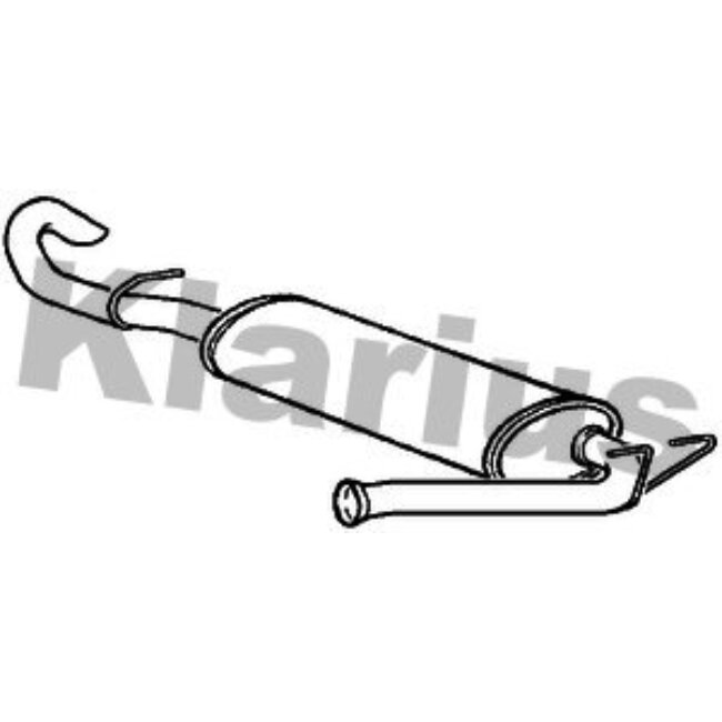 Silencieux Arrière Klarius 240943
