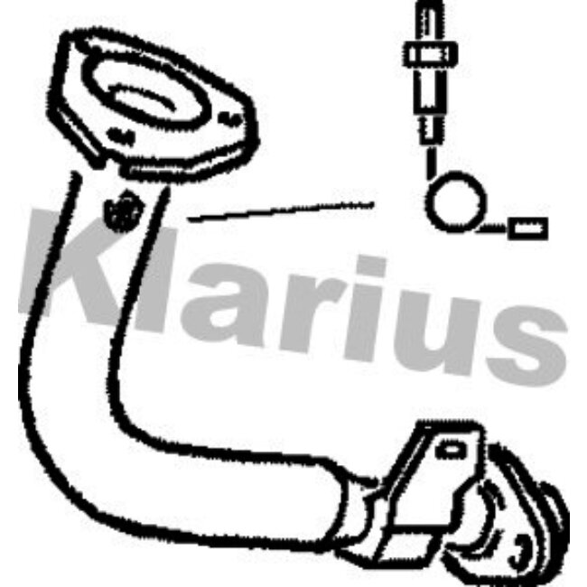 Tube D'échappement Klarius 301289