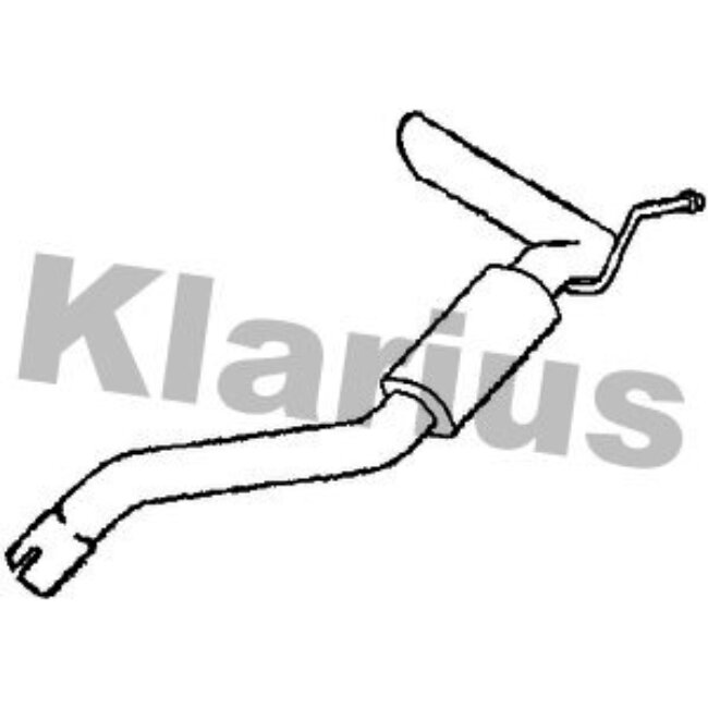 Silencieux Arrière Klarius 150511