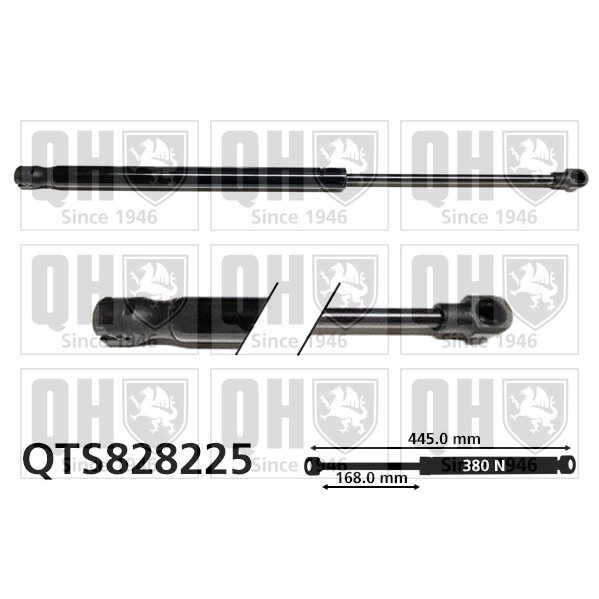 Vérin De Coffre Quinton Hazell Qts828225