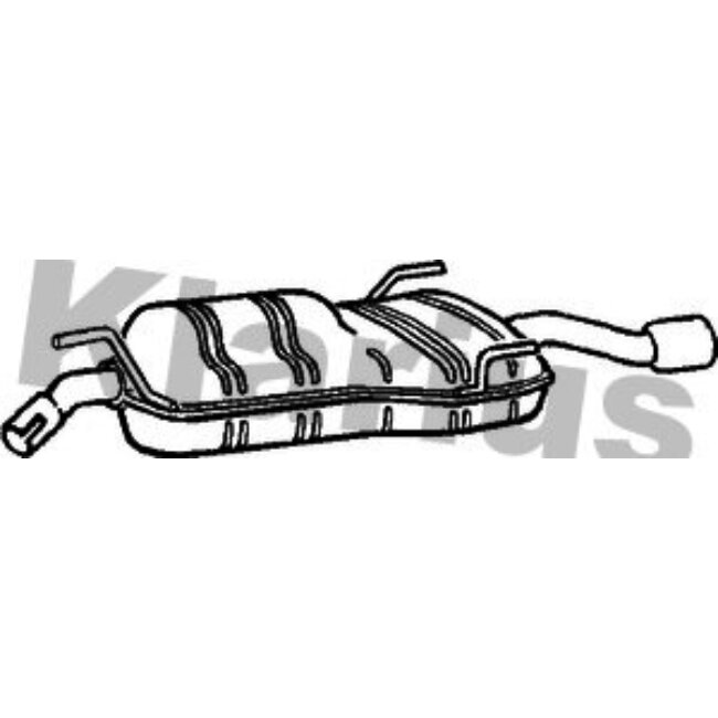 Silencieux Arrière Klarius 231008