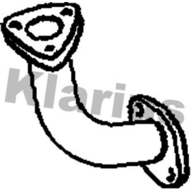 Tuyau Avant Pour Catalyseur Klarius 301430