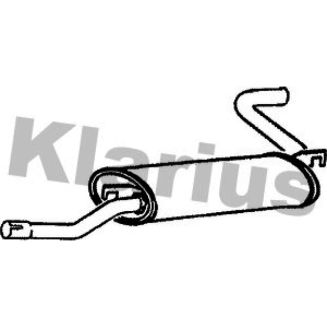 Tube D'échappement Klarius 240039