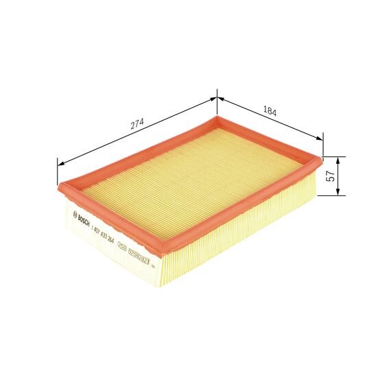 Filtre À Air Bosch S3264