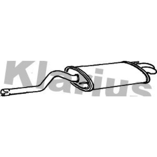 Silencieux Arrière Klarius 230650