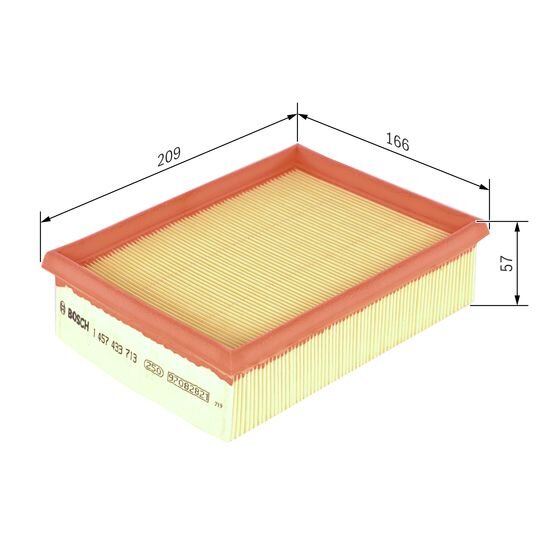 Filtre À Air Bosch S3713