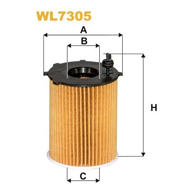Filtre À Huile Wix Wl7305