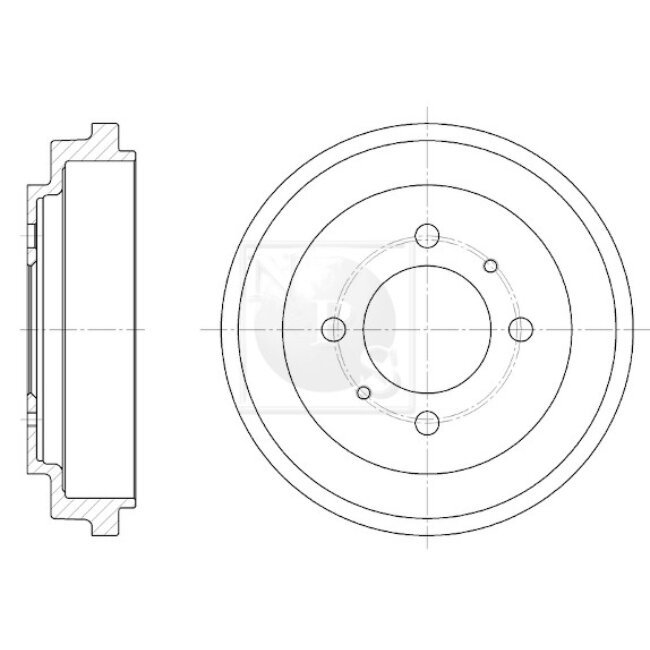 Tambour De Frein Nps N340n11
