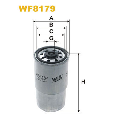 Filtre Carburant Wix Wf8179