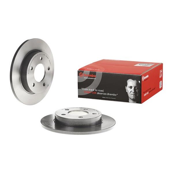 2 Disques De Frein Brembo Vernis Uv 08.a029.11