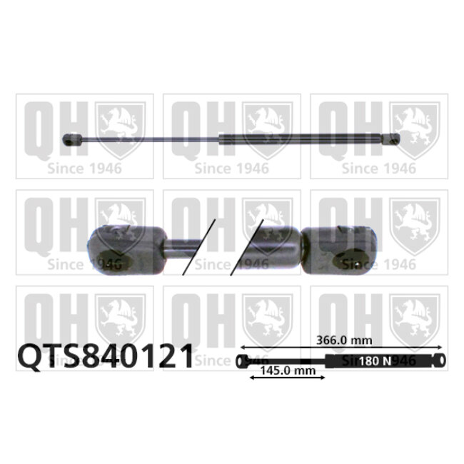 Vérin De Coffre Quinton Hazell Qts840121