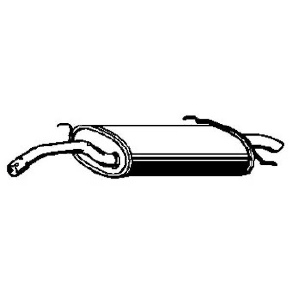 Tube D'échappement Nps T430a96