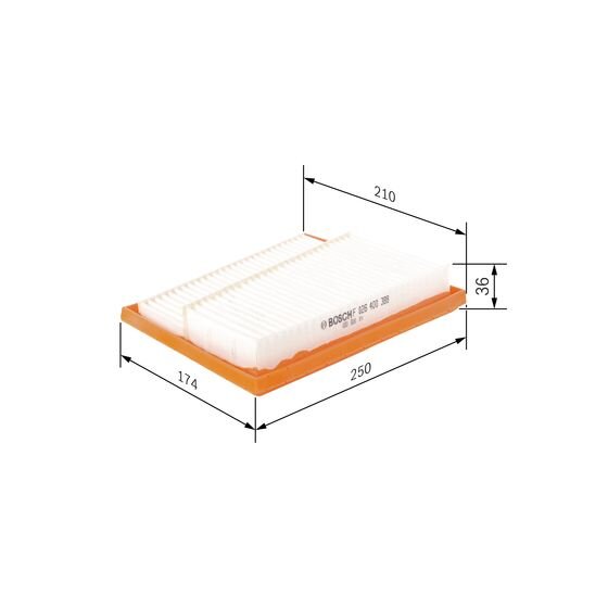Filtre À Air Bosch S0388