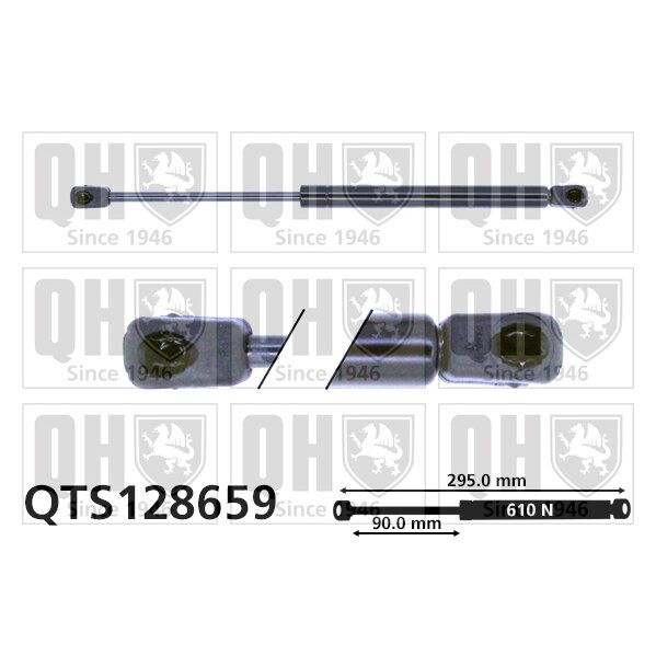 Vérin De Coffre Quinton Hazell Qts128659