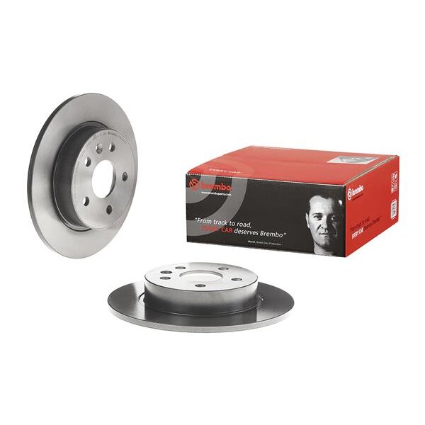 2 Disques De Frein Brembo 08.d225.11