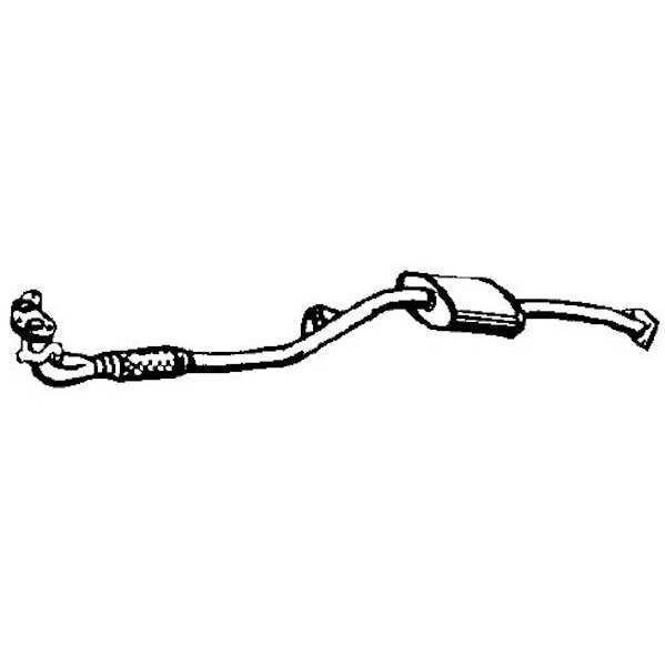 Tube D'échappement Nps M430i26