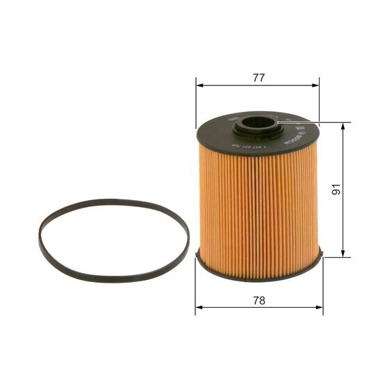Filtre À Carburant Bosch 1457431704