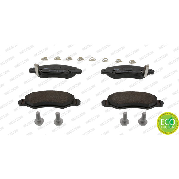 4 Plaquettes De Frein Ferodo Fdb1811