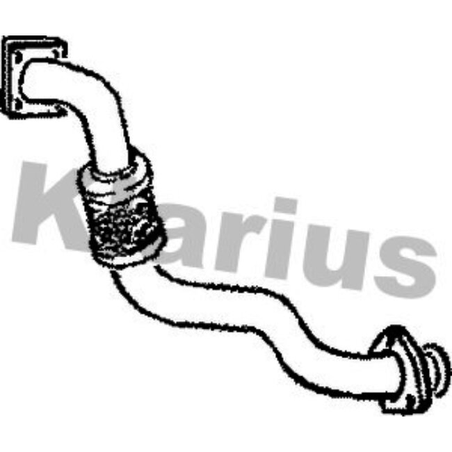 Tube D'échappement Klarius 301217