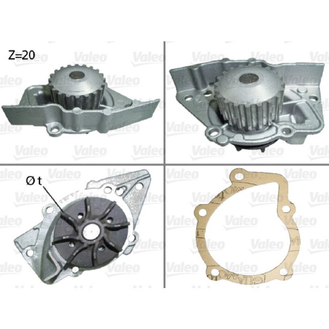 Pompe À Eau Valeo 506117