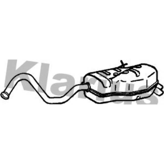 Silencieux Arrière Klarius 230645