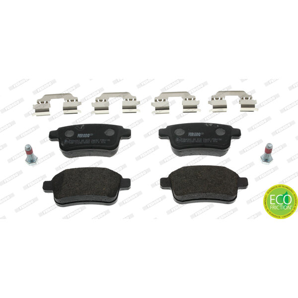 4 Plaquettes De Frein Ferodo Fdb4186