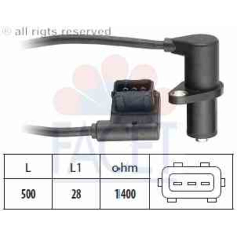 Sonde De Température Electrolux (rep.61) - 3723161109, Neuve