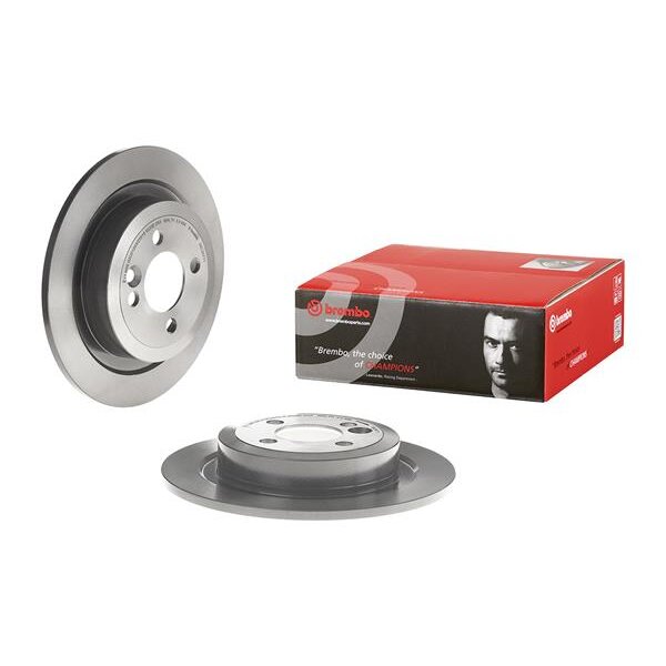2 Disques De Frein Brembo Vernis Uv 08.c307.11