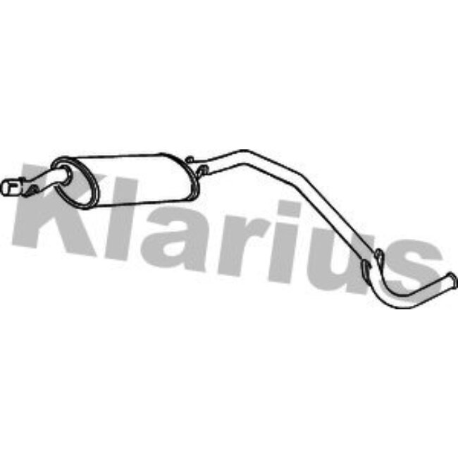 Tube D'échappement Klarius 260084