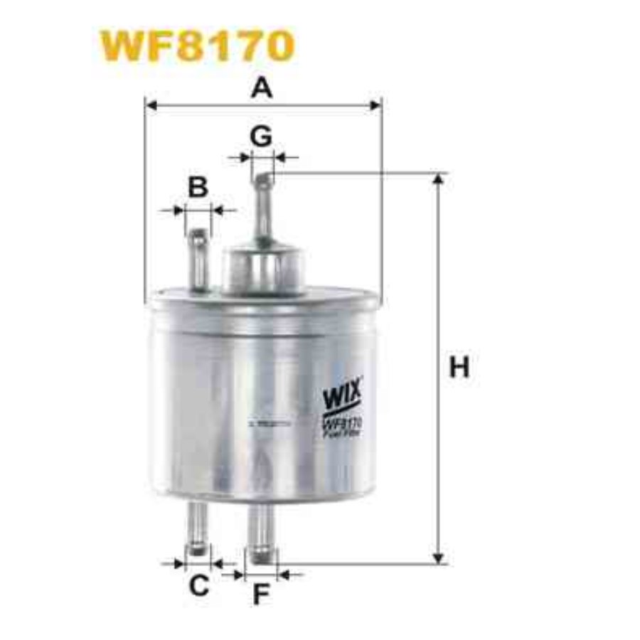 Filtre À Carburant Wix Wf8170