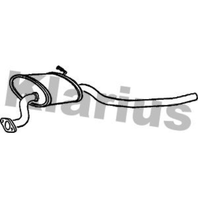 Tube D'échappement Klarius 230410