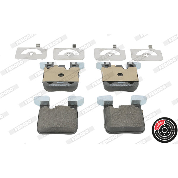 4 Plaquettes De Frein Ferodo Fdb4663