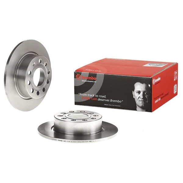 2 Disques De Frein Brembo 08.9502.10