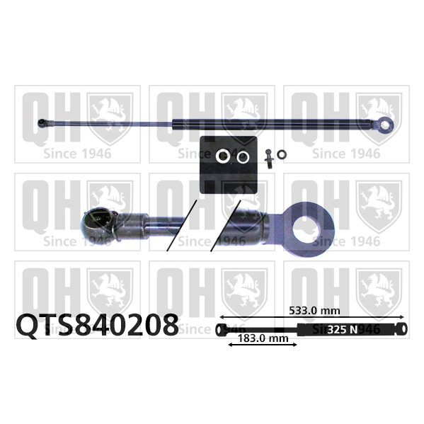 Vérin De Coffre Quinton Hazell Qts840208