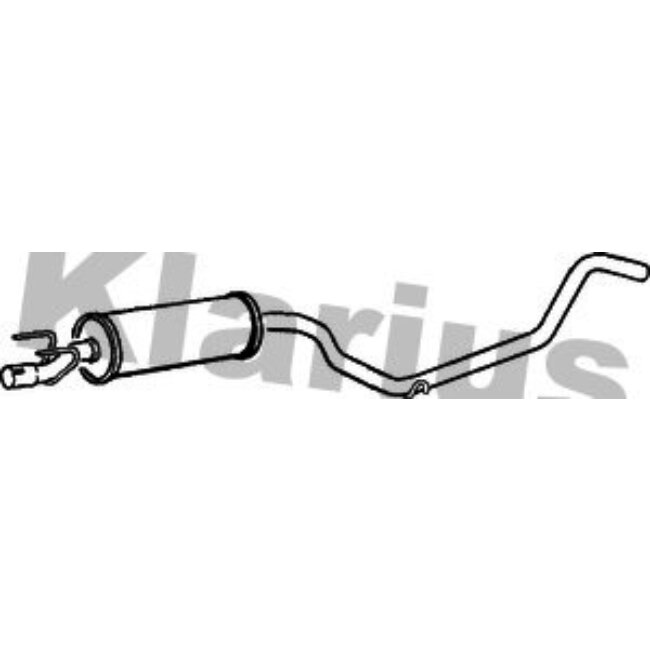 Silencieux Intermédiaire Klarius 260498