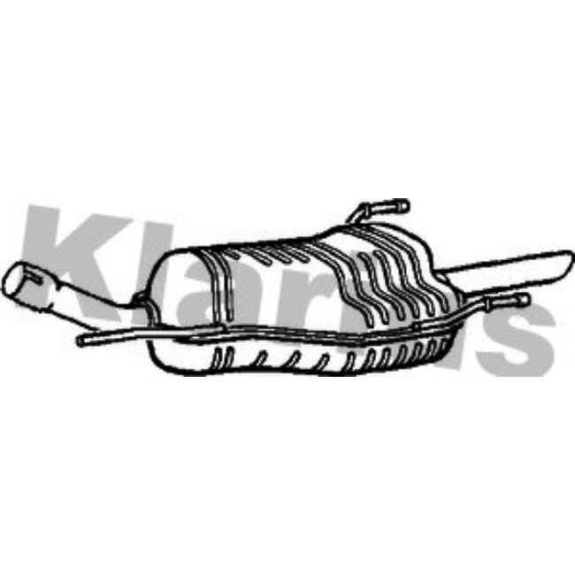 Silencieux Arrière Klarius 220803