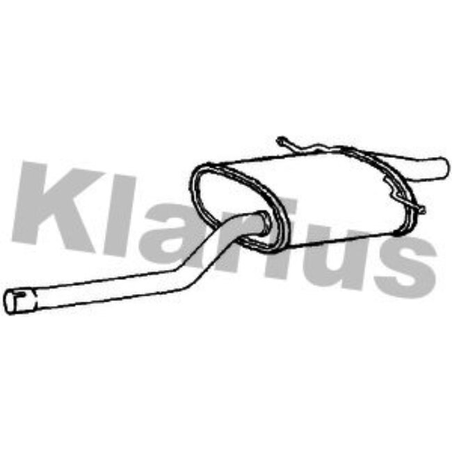 Silencieux Arrière Klarius 250850