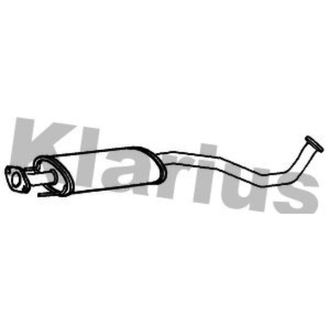 Tube D'échappement Klarius 250845