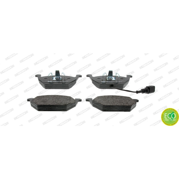 4 Plaquettes De Frein Ferodo Fdb1398