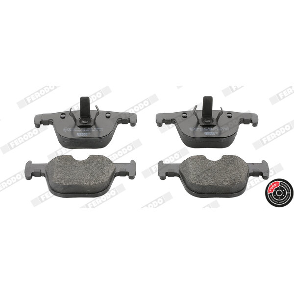 4 Plaquettes De Frein Ferodo Fdb4687