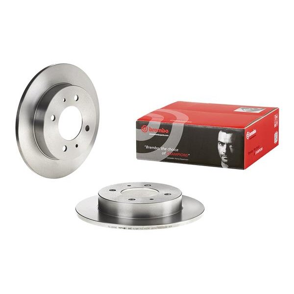 2 Disques De Frein Brembo 08.9081.10