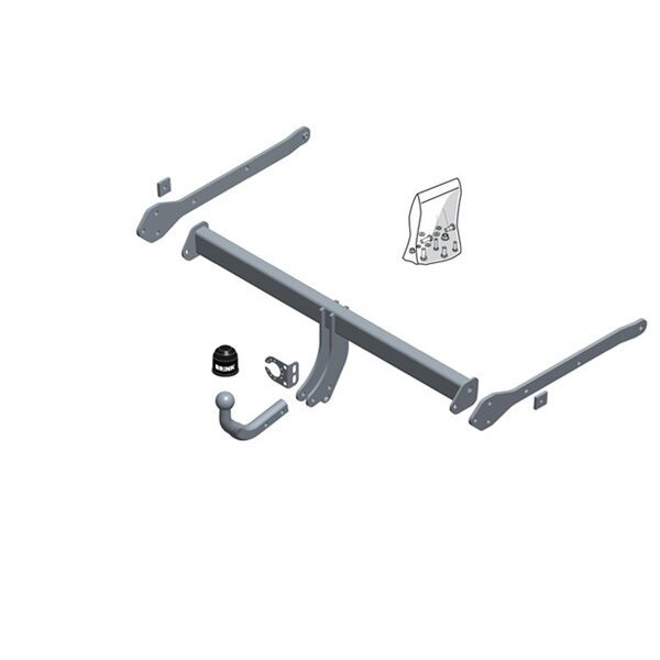 Attelage Démontable Avec Outil Brink 604200
