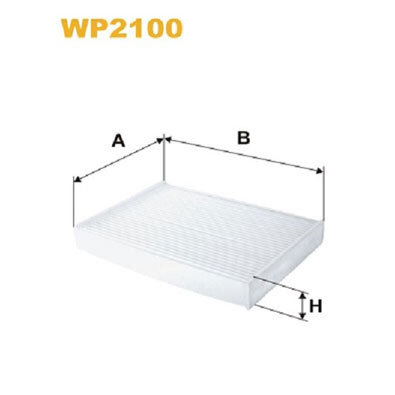 Filtre D'habitacle Standard Wix Wp2100
