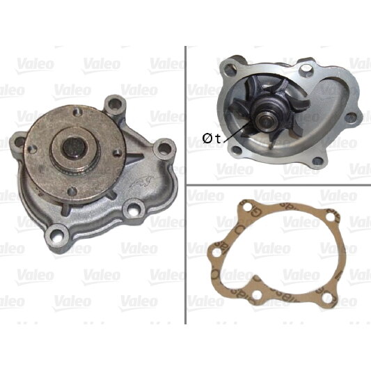 Pompe À Eau Valeo 506481