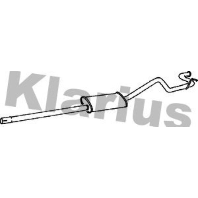 Tube D'échappement Klarius 270093