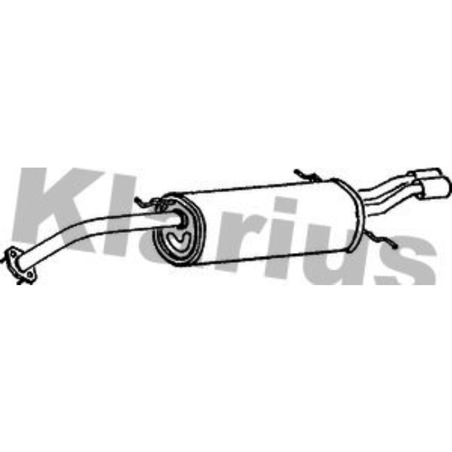 Silencieux Arrière Klarius 240338